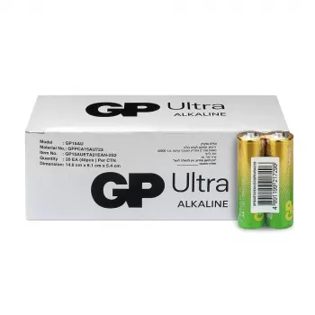Pilhas alcalinas GP Battery LR6 AA 40 unid. (modelo 15AU21-S2)