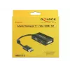 DeLOCK 0,16 m DisplayPort/VGA+HDMI+DVI VGA (D-Sub)+ HDMI + DVI preto