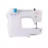 Máquina de costura semiautomática SINGER M2105 – 8 pontos, casa de botão em 4 passos, braço livre, elétrica, branca