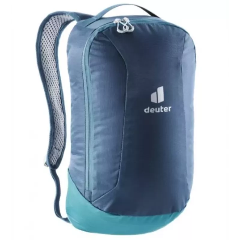 Mochila de transporte de bebé Deuter Kid Comfort Pro, azul, poliamida, máx. 22 kg, proteção solar, bolso lateral