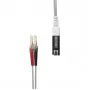 Cabo de fibra ótica ProXtend V45-LC UPC OM2 duplex 50/125 µm