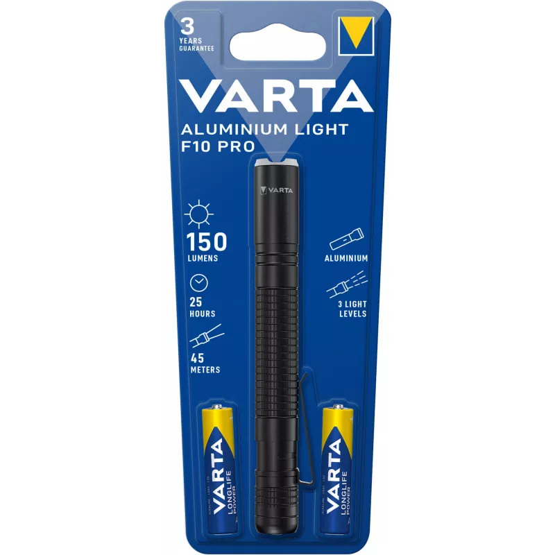 Lanterna de mão Varta 16606 alumínio LED 30 lm 25 h