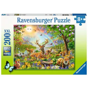 Puzzle infantil Graceful Deer Family (200 peças)