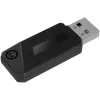 Lorgar Noah 702 (LRG-GHS702) auscultadores gaming sem fios, Bluetooth 5.3, recetor USB, AUX de 3,5 mm, drivers de 40 mm, 1000 mAh, RGB, pretos