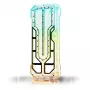 Caixa de computador Singularity Spectre 4 Aevum Elite Acrylic — transparente/preto com detalhes