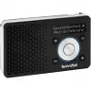 TechniSat DigitRadio 1 A 0100/4997 rádio digital, DAB+/FM, RDS, 40 estações memorizáveis, função de aviso ASA, preto/prateado