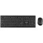 Teclado e rato Inca IWS-519 incluído Office RF Wireless QWERTY turco preto