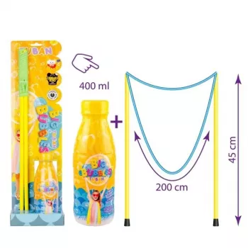 Cordão para bolas de sabão grandes + líquido 400 ml