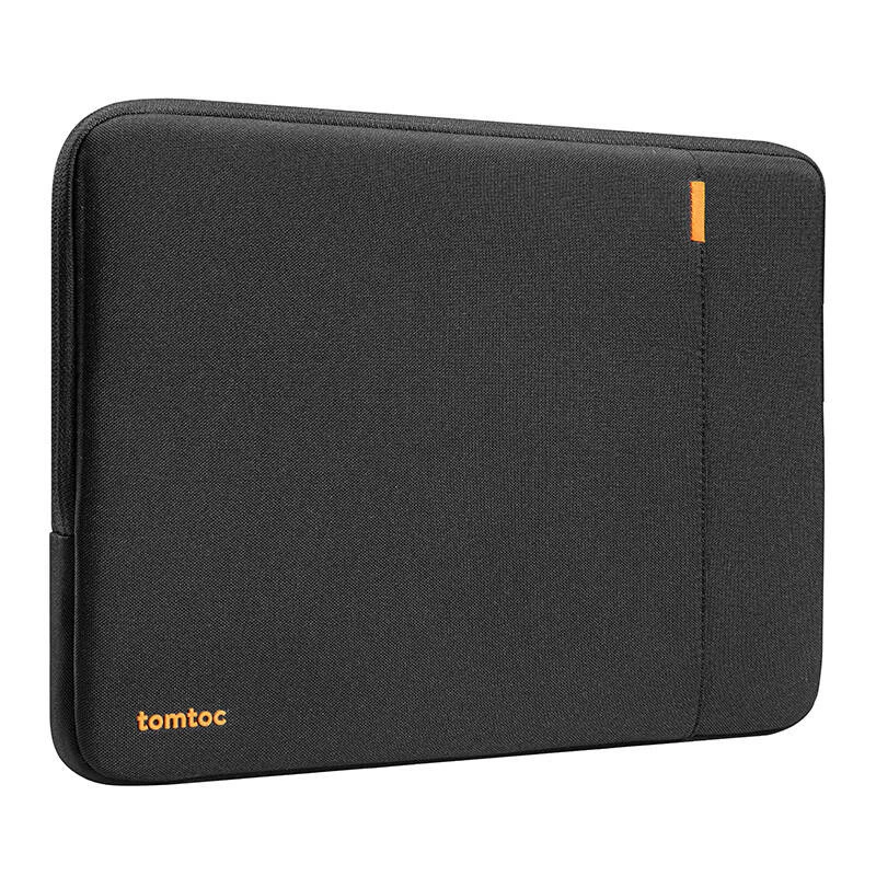 Capa para portátil Tomtoc A13C2D1 para MacBook – preta, leve, capa de proteção robusta