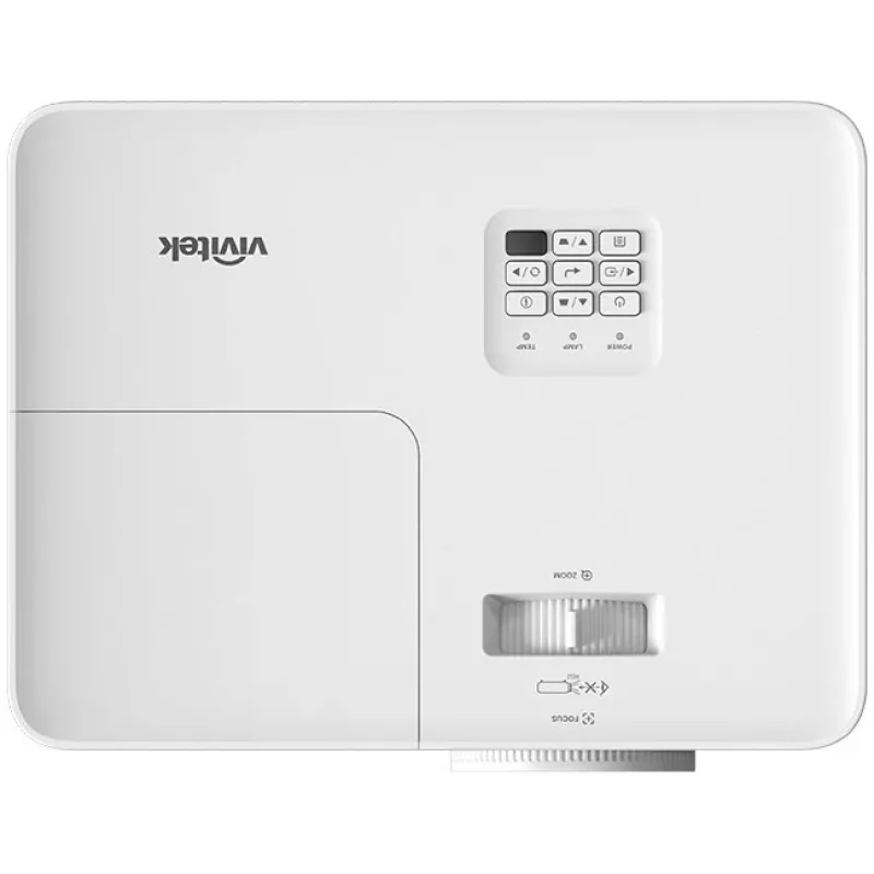 Vivitek DX330 1PI267 projetor de dados de distância padrão, 4000 lúmenes ANSI, DMD, XGA 1024x768, 3D, relação de projeção 1,94–2,16:1, branco