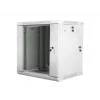 ARMÁRIO RACK DE PAREDE EM DUAS PARTES 19 polegadas 12U 600X600 CINZENTO LANBERG (EMBALAGEM PLANA)