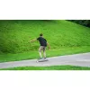 Longboard Muuwmi Lights GLOW ABEC 7 com rodas luminosas, preto/verde