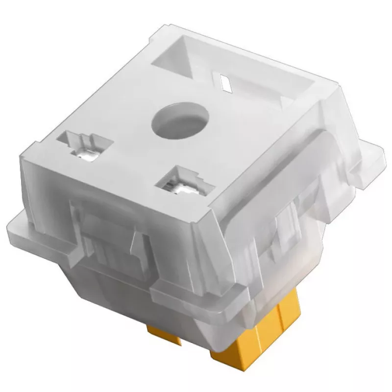 Switches mecânicos para teclado GLORIOUS Panda HE Silent, compatível com efeito Hall, haste MX, 45g pré-lubrificados, 36 unidades