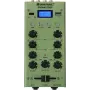Mini-misturadora Omnitronic GNOME-202P — misturadora de áudio compacta de 2 canais, verde