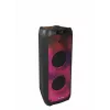 Sistema de karaoke Blaupunkt PB10DB 1000W microfone com fio indicador LED