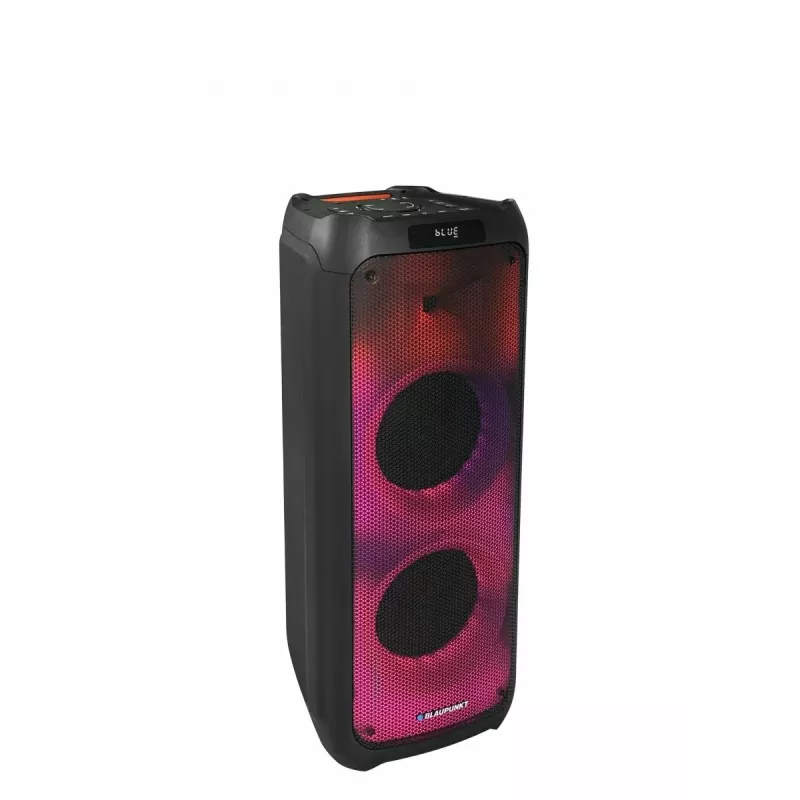 Sistema de karaoke Blaupunkt PB10DB 1000W microfone com fio indicador LED