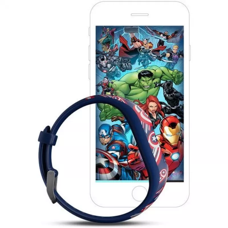 Garmin vivofit jr. 2 Marvel Captain America pulseira de atividade para crianças