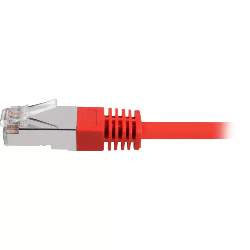 Cabo de rede Sharkoon RJ-45 Cat5e 10 m vermelho