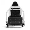 Cadeira gaming universal Playseat Formula Instinct F1 Edition assento acolchoado preto branco
