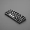 Teclado gaming mecânico AKKO MonsGeek M1W SP rosa e branco wireless RGB V3 Piano Pro Switch