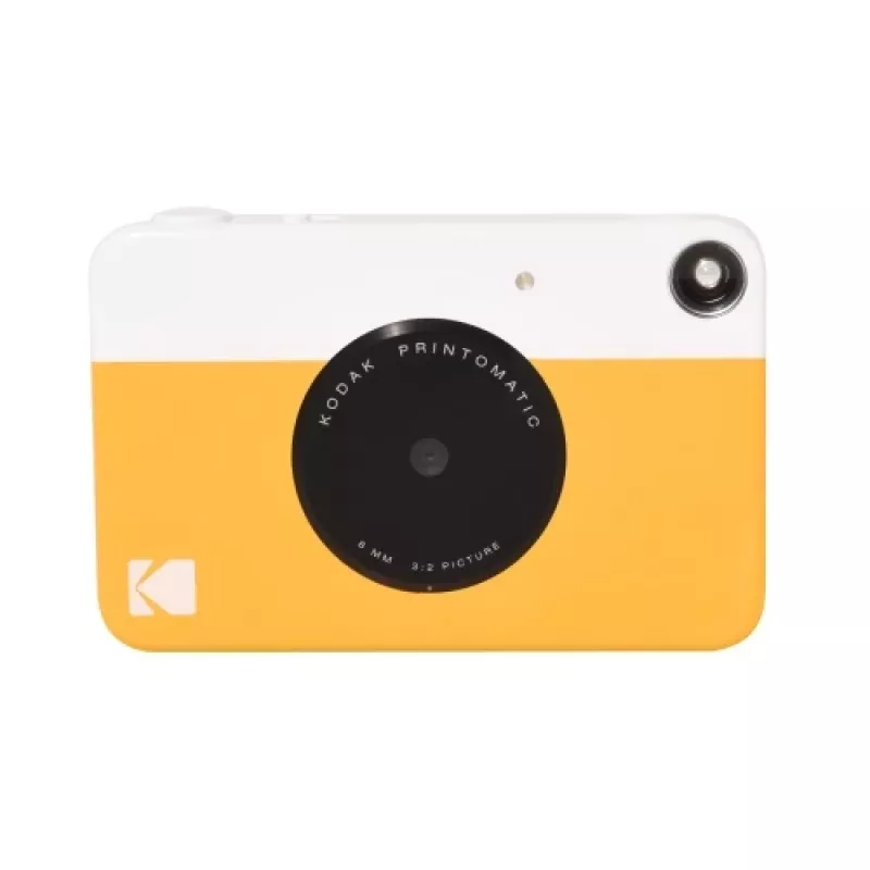 Máquina fotográfica instantânea Kodak PRINTOMATIC, 2x3'', Amarelo