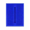 Breadboard DELOCK 18322, placa de prototipagem em plástico, azul, 36×46×10 mm