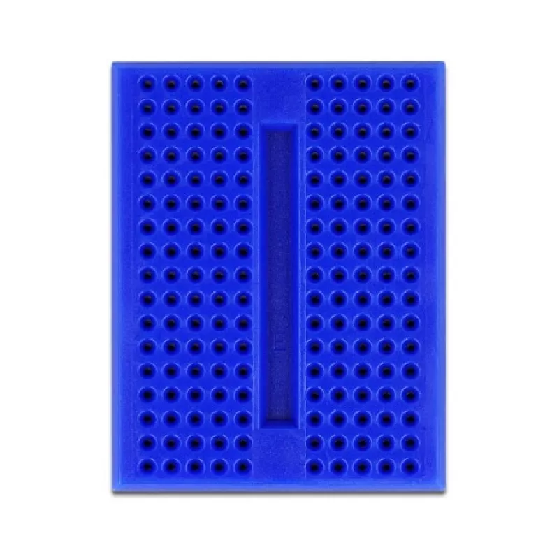 Breadboard DELOCK 18322, placa de prototipagem em plástico, azul, 36×46×10 mm