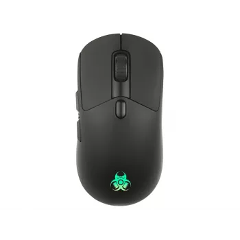 Rato gaming sem fios Tracer GameZone Thor RGB, 2,4 GHz + Bluetooth, 10000 DPI, preto