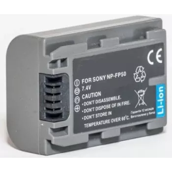 Bateria Extra Digital NP-FP50 7,2 V 2200 mAh para dispositivos portáteis