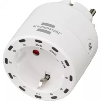 Temporizador Brennenstuhl 1506130 Analógico Branco 230V 13A