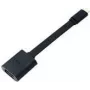 Dell - Cabo USB - 24 pinos USB-C (M) para USB Type-A (F) - USB 3.1 - 13,1 cm - Preto - para P/N: TRIBUTO_ADLP_2301_2200 (5RMND)
