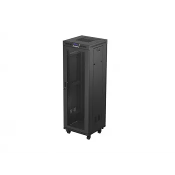 Caixa rack 19 polegadas autónoma LANBERG FF01-6637-23BL 37U 600x600 preta