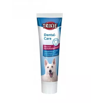 Pasta de dentes Trixie TX-2545 100 ml para cães, sabor a carne, fortalece a dentição