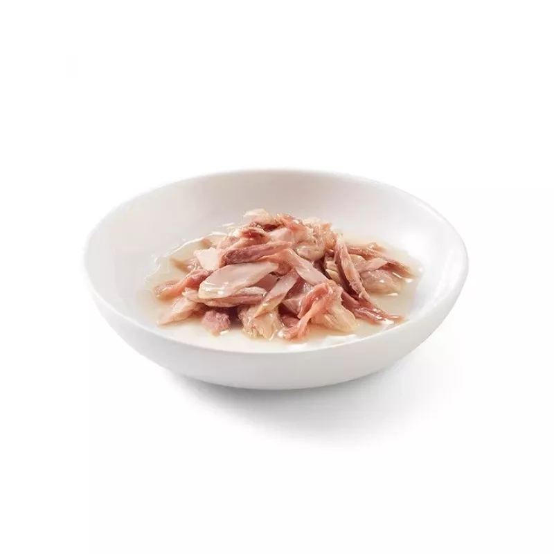 SCHESIR em água de cozedura Atum com vaca e arroz - Alimento húmido para gatos - 85 g
