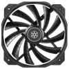 Ventoinha SILVERSTONE SST-SF160B 160mm preta ventoinha axial