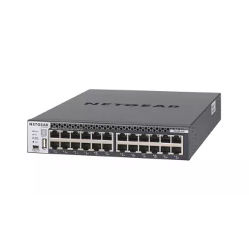 NETGEAR M4300-24X Gerido L3 10G Ethernet (100/1000/10000) 1U preto
