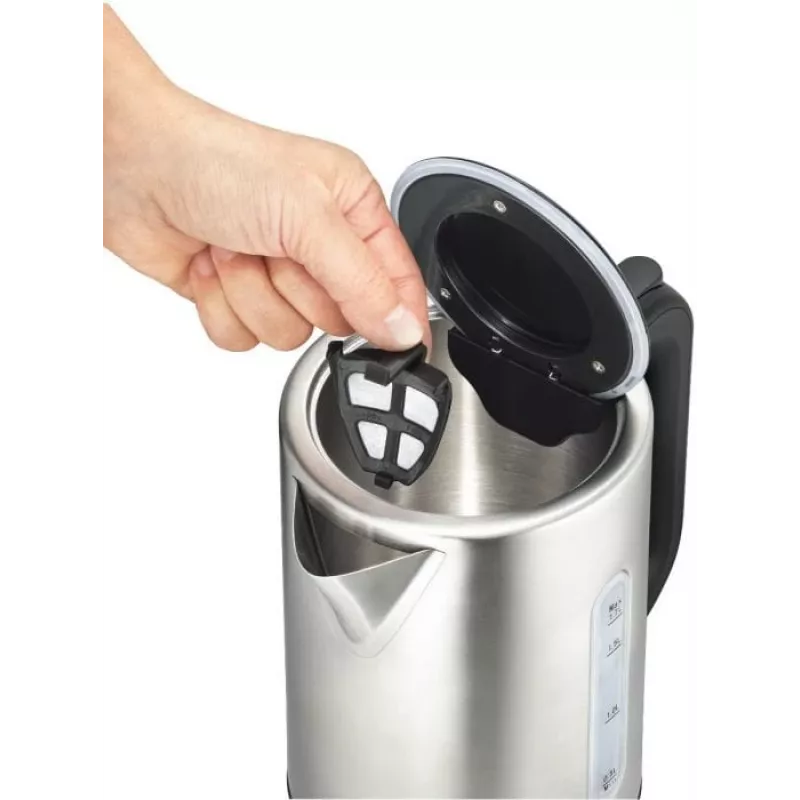 Chaleira elétrica Solis 1,7 L 2200 W aço inoxidável