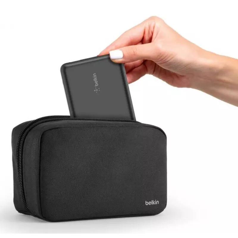 Belkin BoostCharge - powerbank + fonte de alimentação AC - 20000 mAh - PD - 3 portas de saída (24 Pin USB-C, 2 x USB)