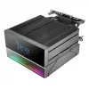 Arrefecedor de ar TACENS Mars Gaming MCPU-LCD, ventoinha de 120 mm, TDP 300 W, compatível com LGA1700/1200/115x/1366 e AM4/AM5, preto
