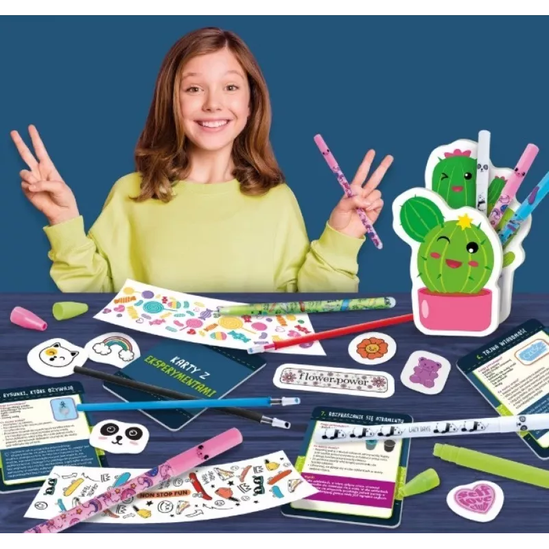 Conjunto de marcadores Liscianigiochi IM A Genius 304-PL107988 — conjunto de marcadores e canetas de aprendizagem para crianças