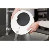 Centrifugadora de salada GEFU Rotare com manivela, capacidade 3 L, caixa de plástico, preto/branco, adequada para máquina de lavar louça