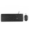 Inca IMK-377 teclado rato incluído escritório USB turco preto