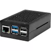Joy-IT RB-AlucaseP5-01B Caixa SBC Raspberry Pi Alumínio Preto (RB-AlucaseP5-01B)