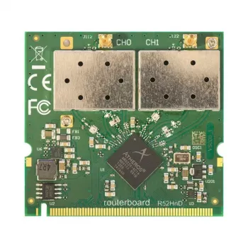 Placa de rede MikroTik R52HND Wi-Fi interno