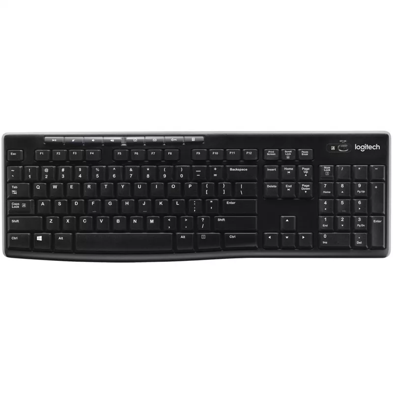 Teclado Logitech Wireless K270 – Teclado – sem fios
