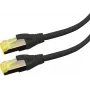 LOGON Premium APR6A015BL cabo de rede, Cat6a, S/FTP (S-STP), 1,5 m, preto
