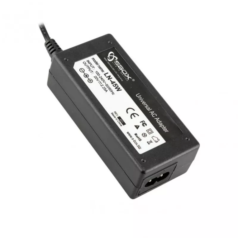 Adaptador Sbox para portáteis Lenovo LN-45W