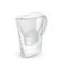 Jarra filtrante de água BRITA Marella com cartucho Maxtra Pro, depósito de água de 2,4 L, branca, pega ergonómica