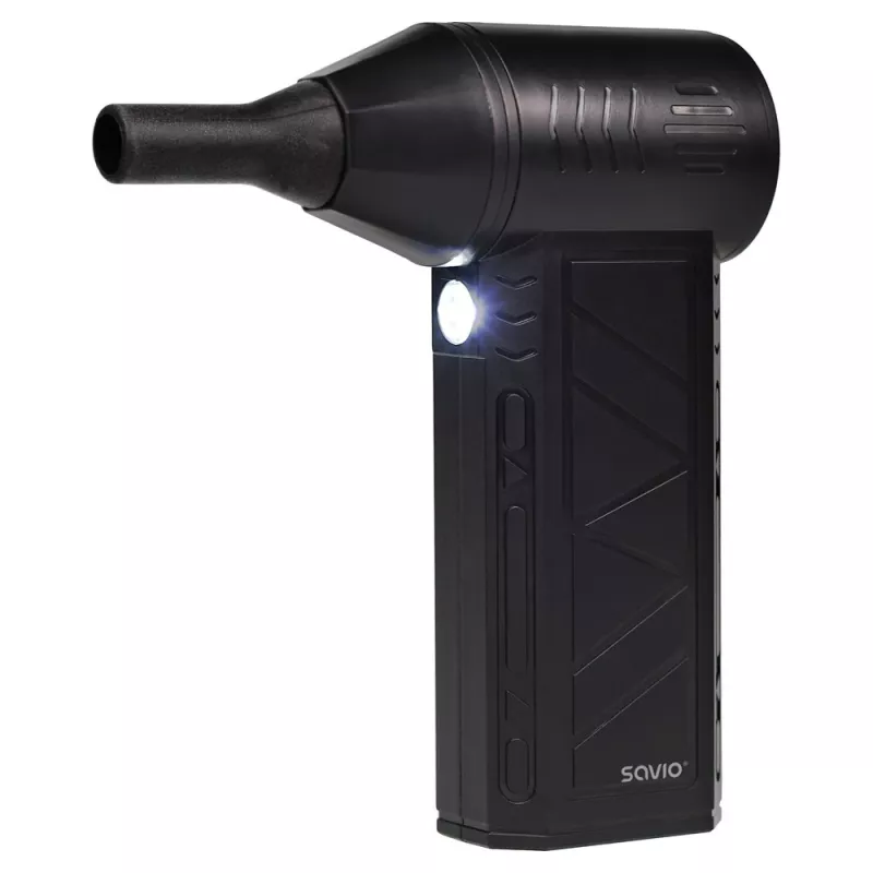 Soprador de folhas Savio MD-01 60 W 7,4 V 140 km/h iões de lítio (Li-Ion)
