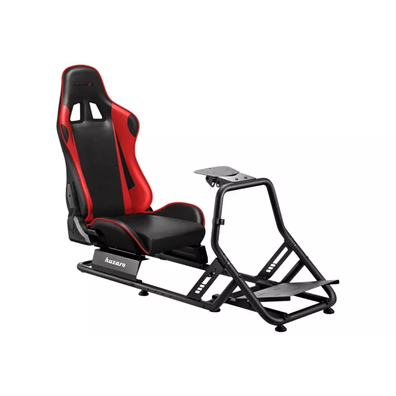 Huzaro Speed 6.0 cockpit de corrida, preto/vermelho